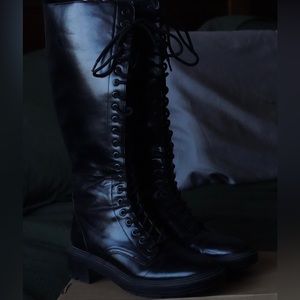 Zara knee high boots